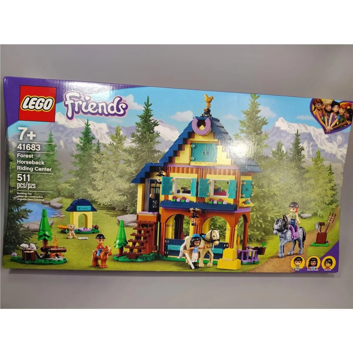 Lego Friends Forest Horseback Riding Center 41683