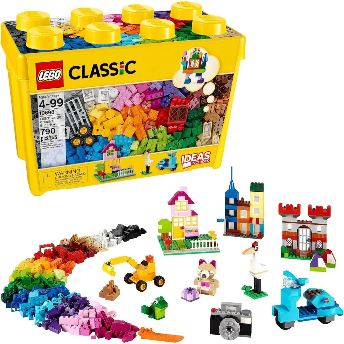 Lego Classic Large Creative Brick Box 10698 Building Toy Set Toy Storage Soluti