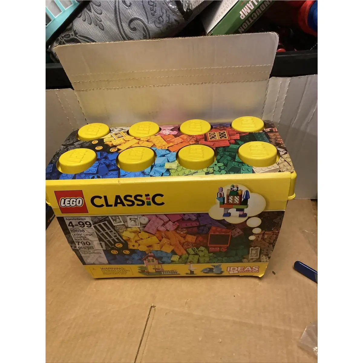 Lego Classic Large Creative Brick Box 10698 Building Toy Set 790 Pcs