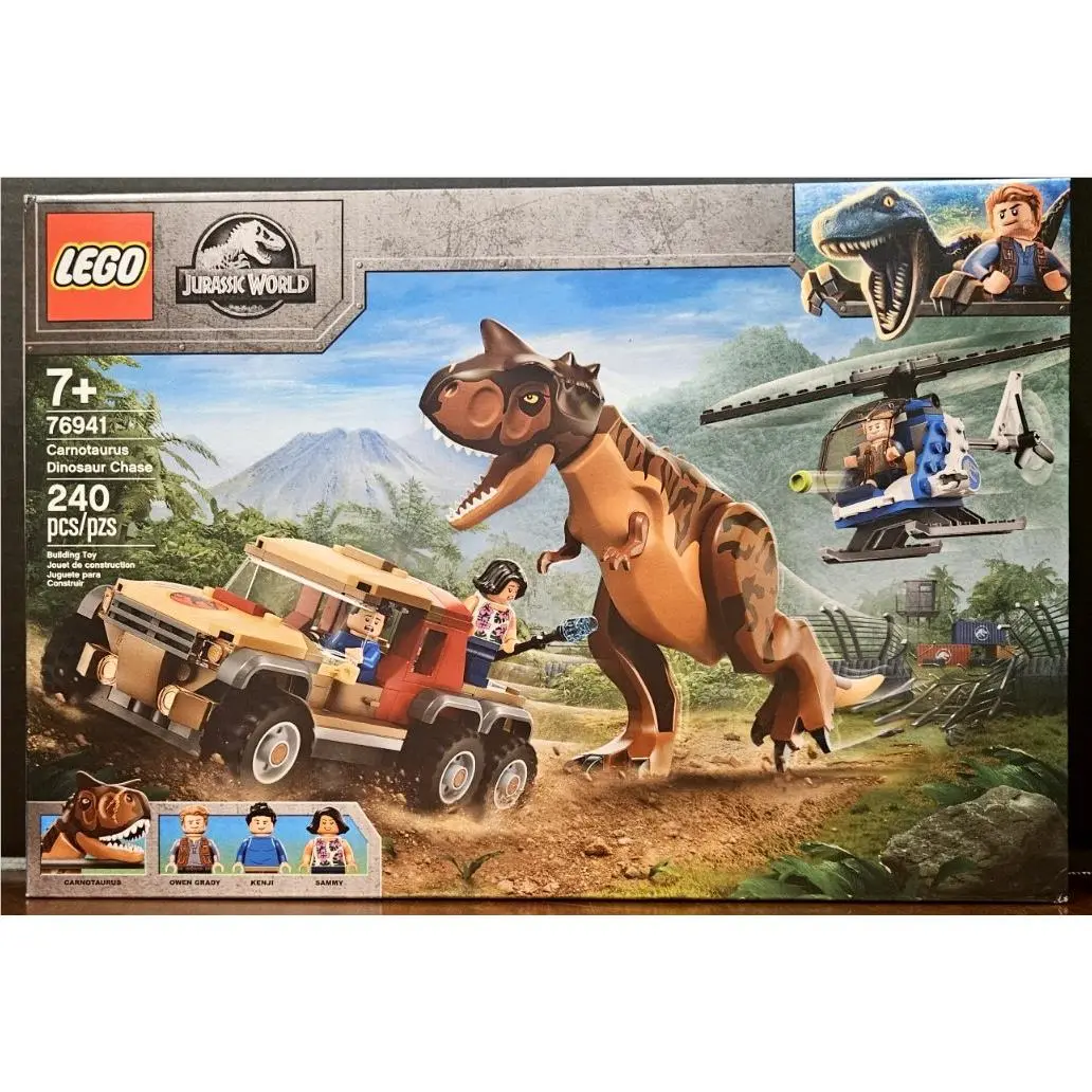 Lego Jurassic World Carnotaurus Dinosaur Chase 76941