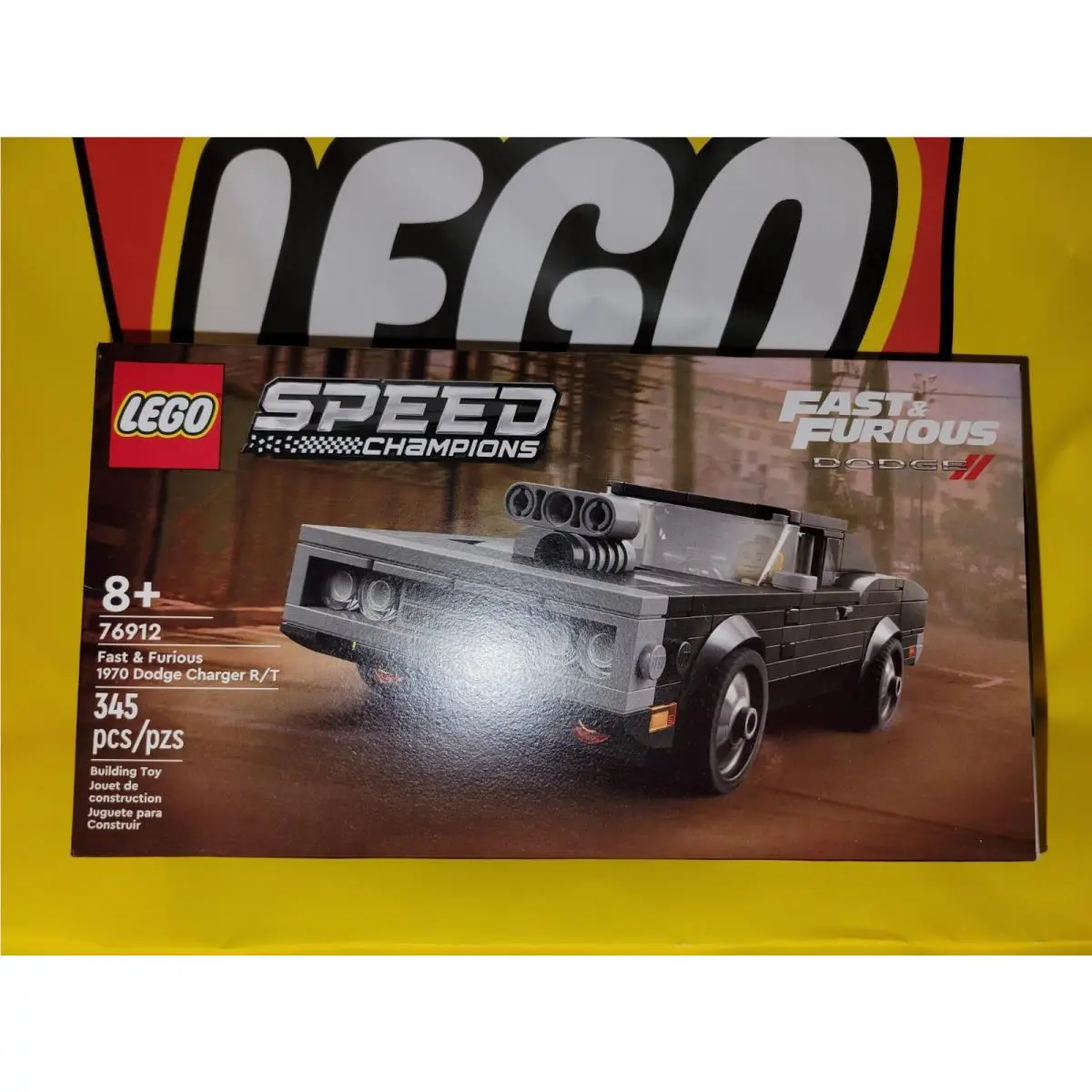 Lego Speed Champions 76912 Fast Furious 1970 Dodge Charger R/t
