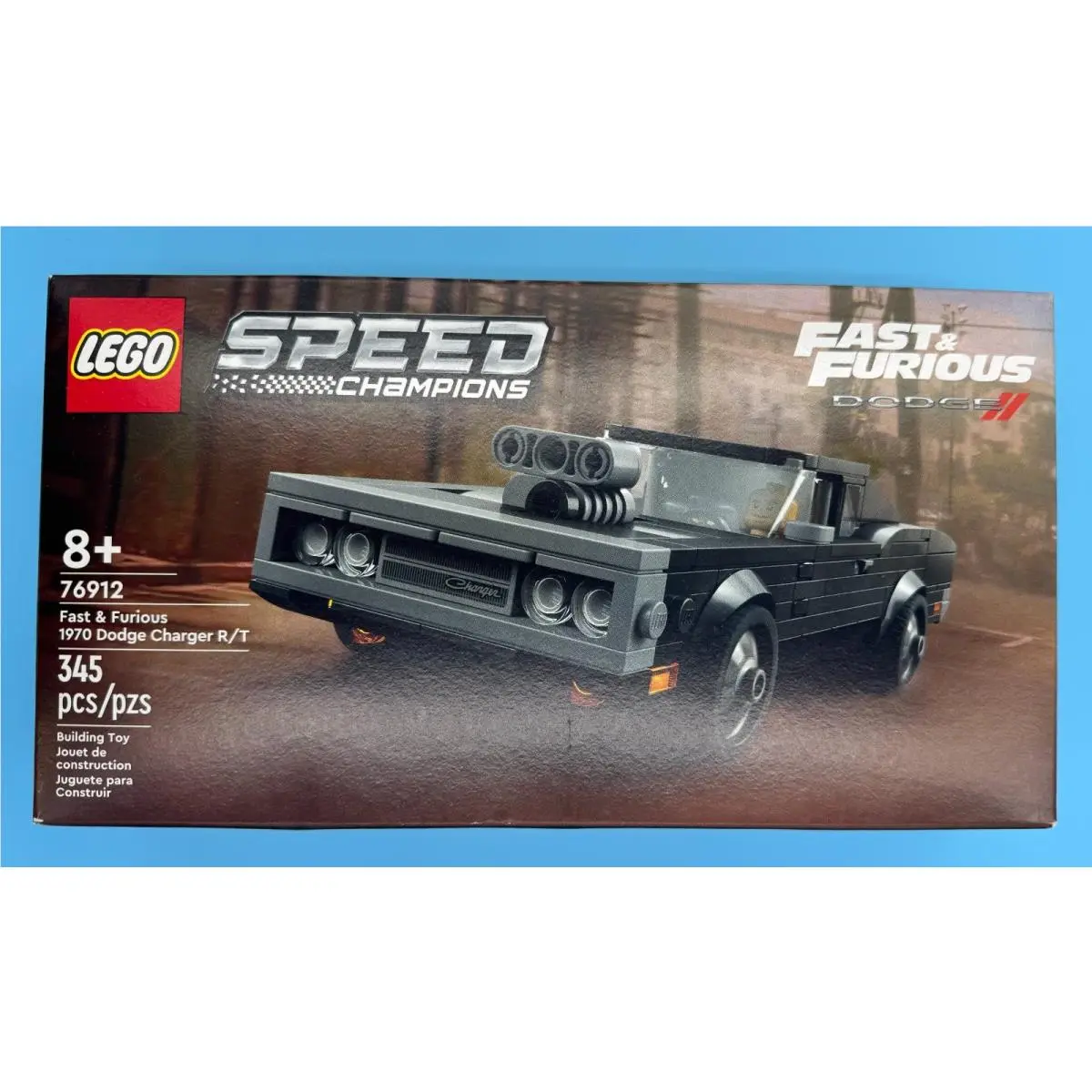 Lego Speed Champions Fast Furious 1970 Dodge Charger R/t 76912