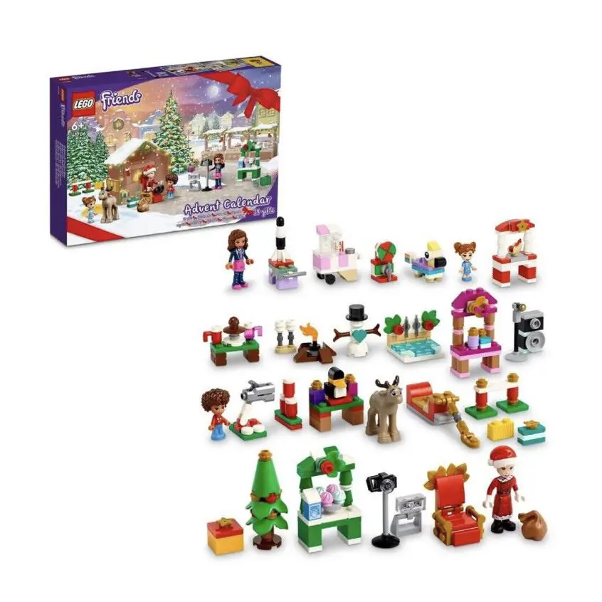 Lego Friends: Lego Friends Advent Calendar 41706 Building Kit 312 Pcs