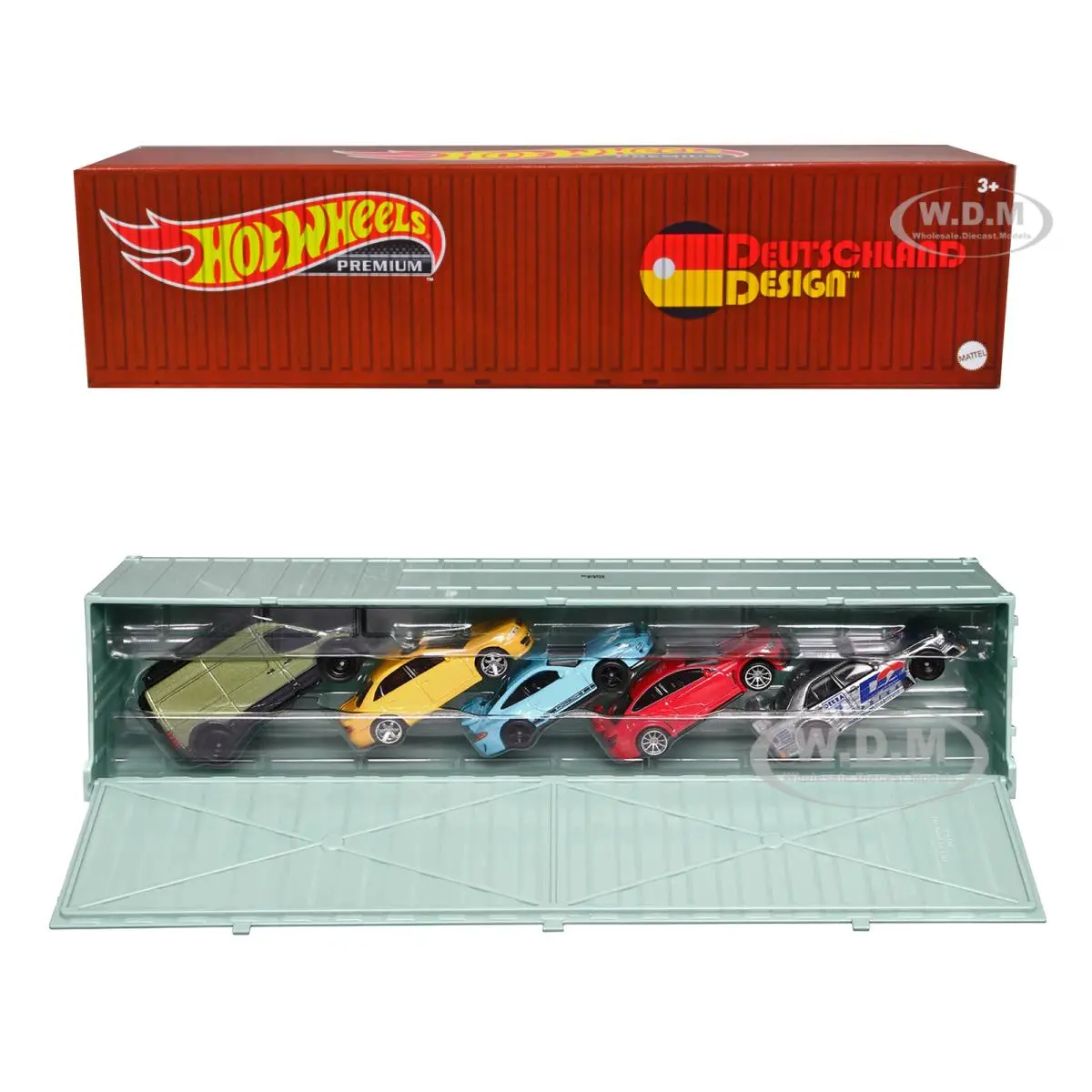 2022 Deutschland Design 5 PC Set Container Car Culture Series Hot Wheels HFF41