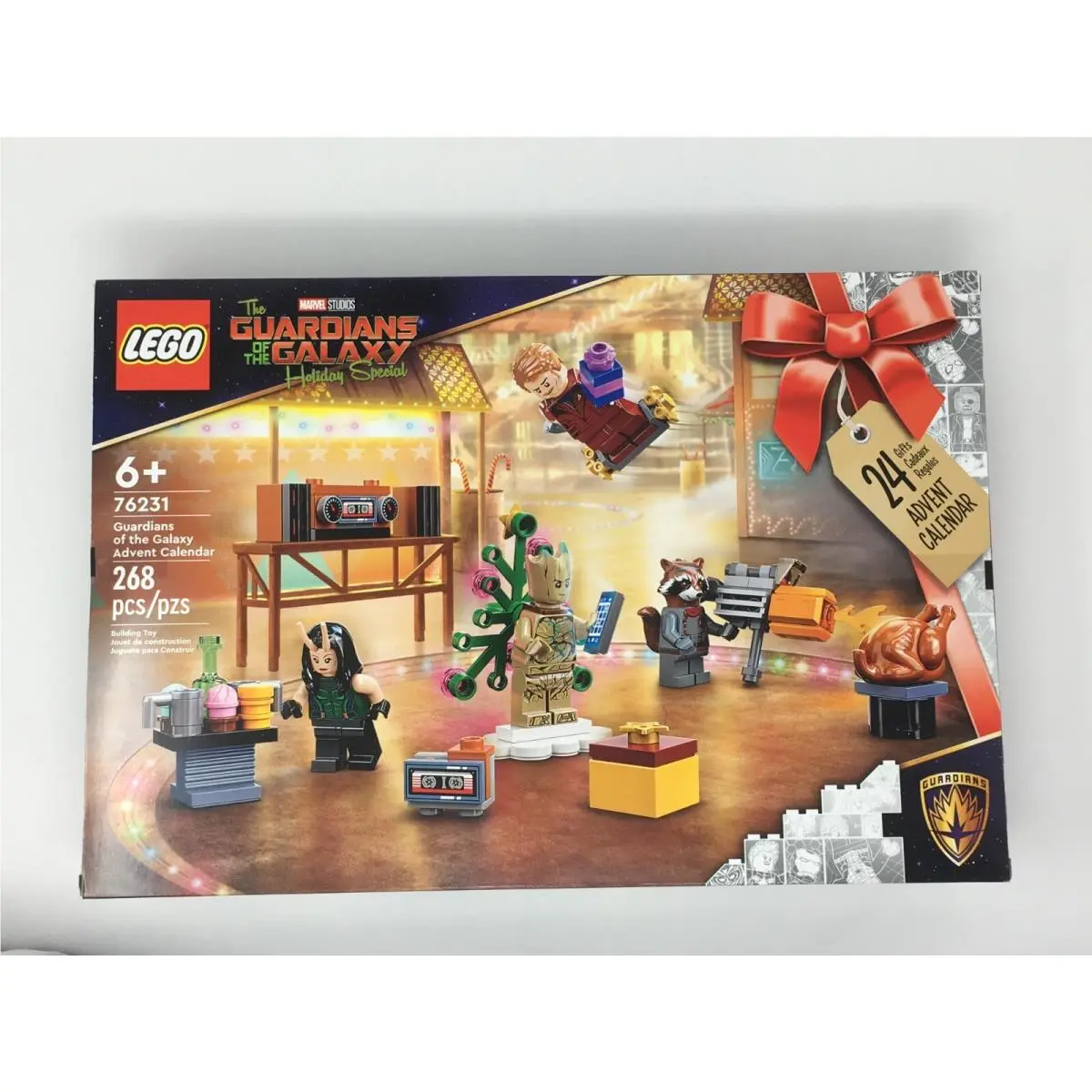 Lego 268 Piece Guardians of The Galaxy Advent Calendar Set - 76231