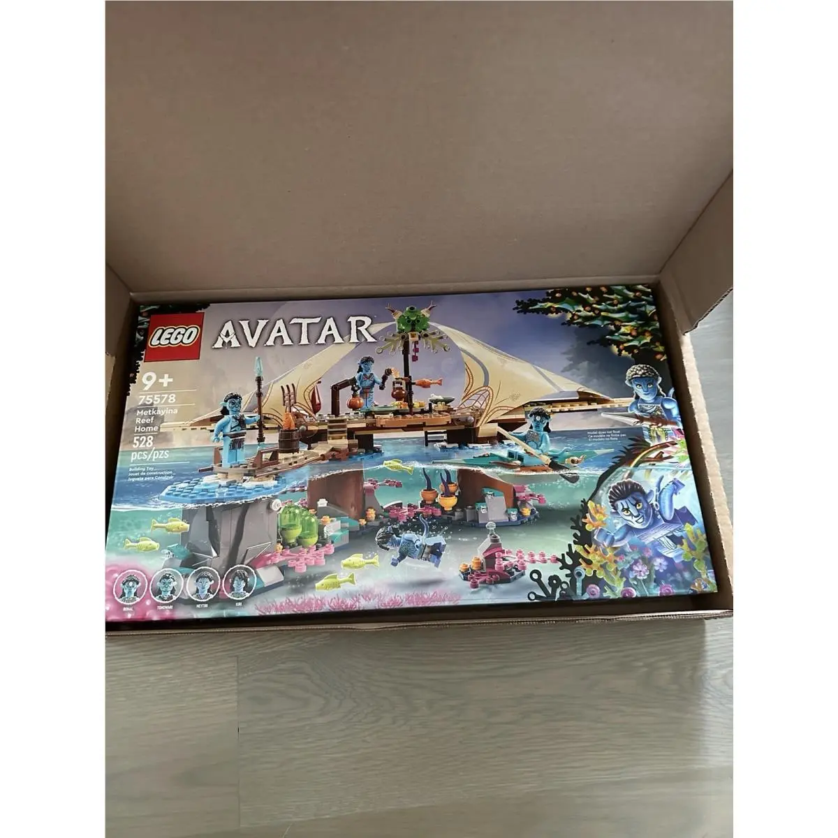 Lego Avatar Sets: The Way Of Water 75578 Metkayina Reef Home