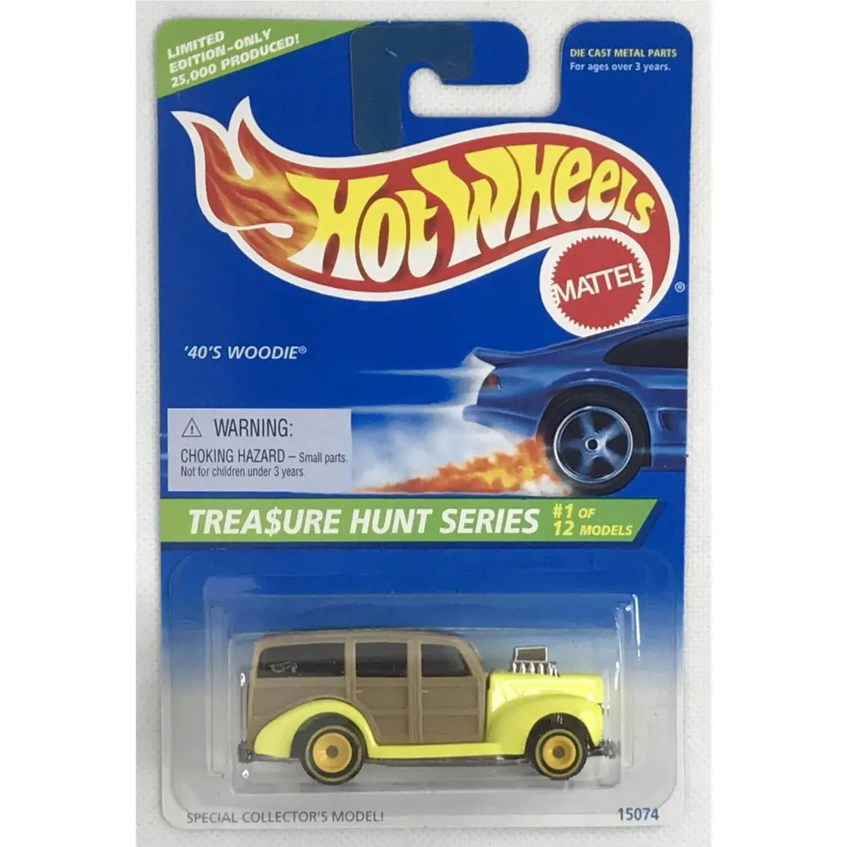 1996 Hot Wheels Treasure Hunt Series ‘40’s Woodie Limited Edition 1 Of 12
