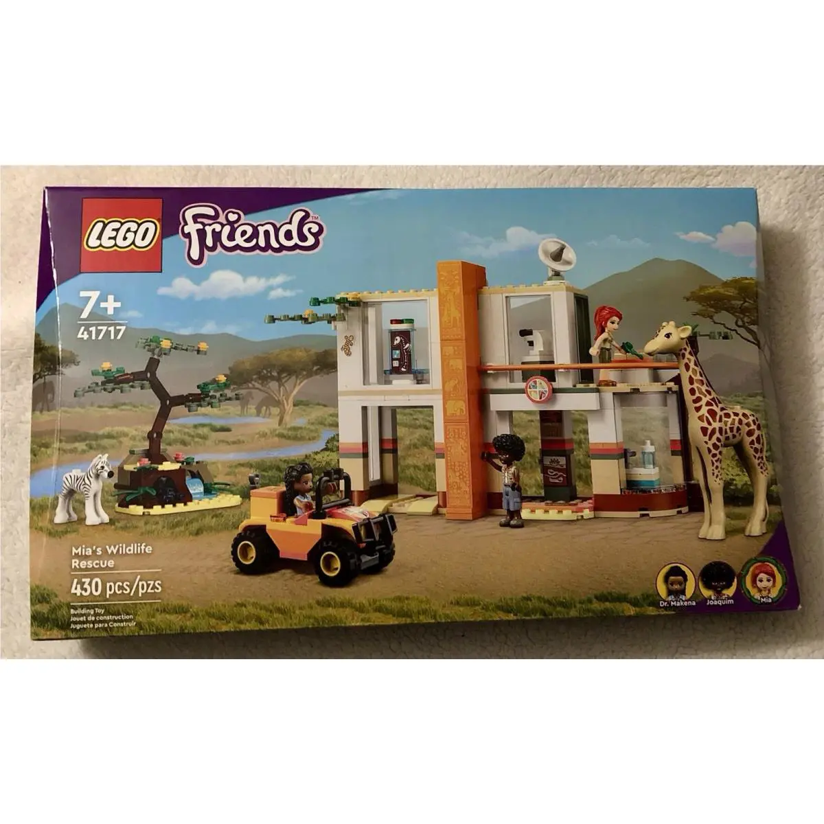 Lego Friends: Mia`s Wildlife Rescue 41717 Free Set