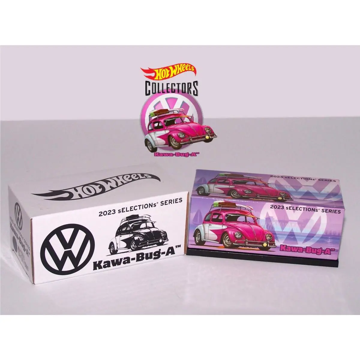 Hot Wheels Rlc 2023 Selections Series Volkswagen Kawa-bug-a with Display Case