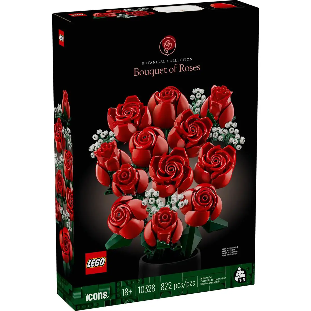 Lego Icons Bouquet of Roses Building Set 10328