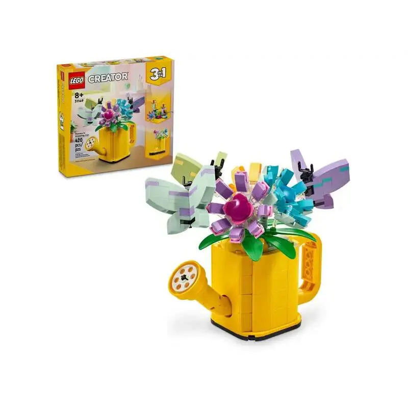Lego Flowers in Watering Can 31149 Model Minifigure Building Set