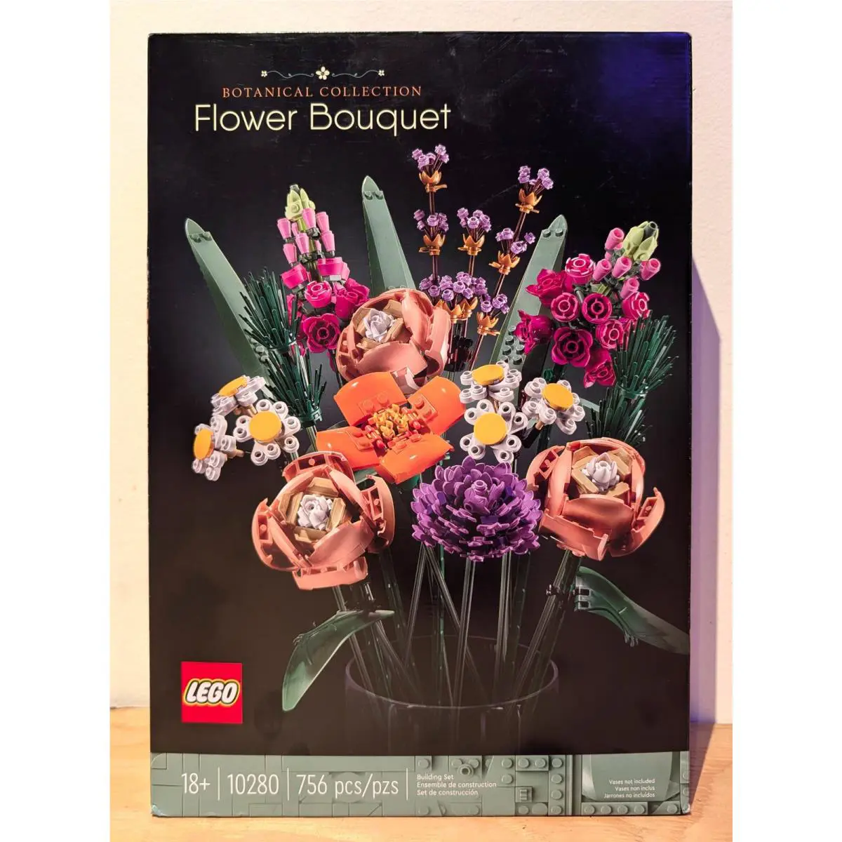 Lego Botanicals Flower Bouquet 10280 Box Wear 756 Pcs Adult Decor Set