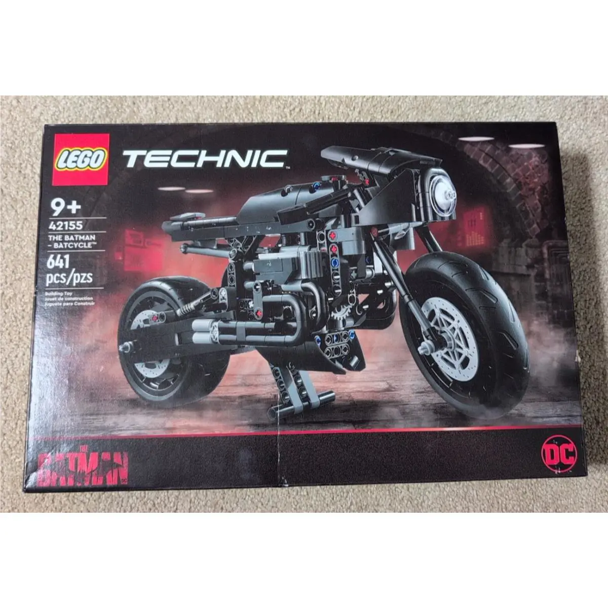 Lego Technic: The Batman – Batcycle 42155 641 Pcs New/sealed