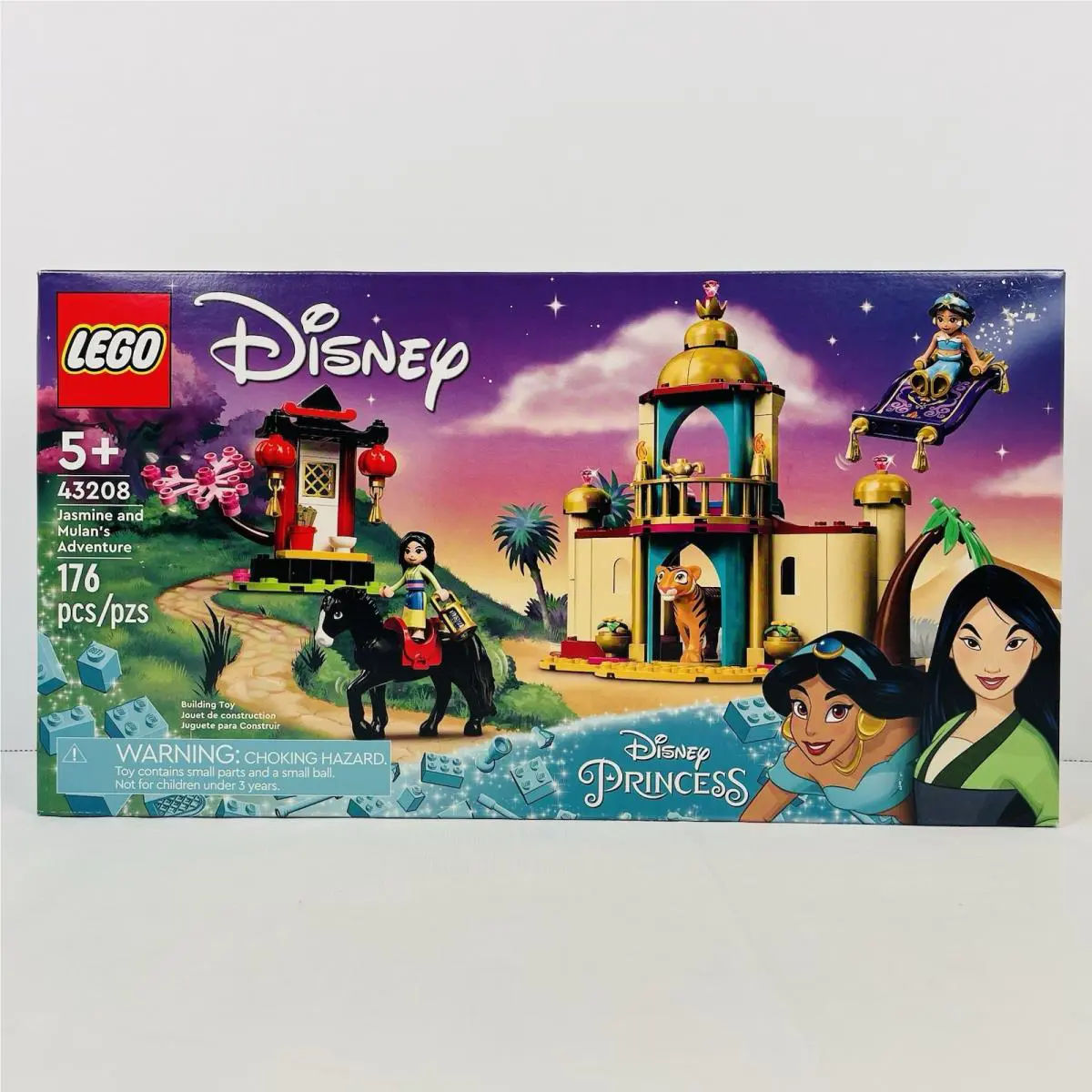 Lego 43208 Disney Princess: Jasmine and Mulan`s Adventure 2022