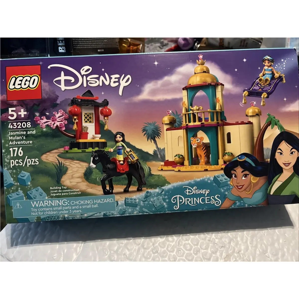 Lego Disney Princess Jasmine and Mulan Adventure 43208