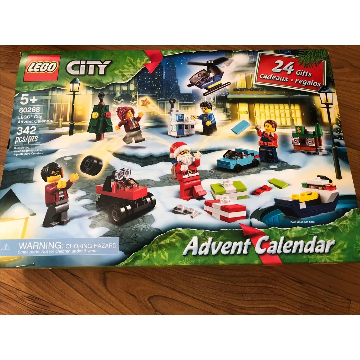 Lego 60268 City Advent Calendar 2020 Christmas Minifigures Santa Read