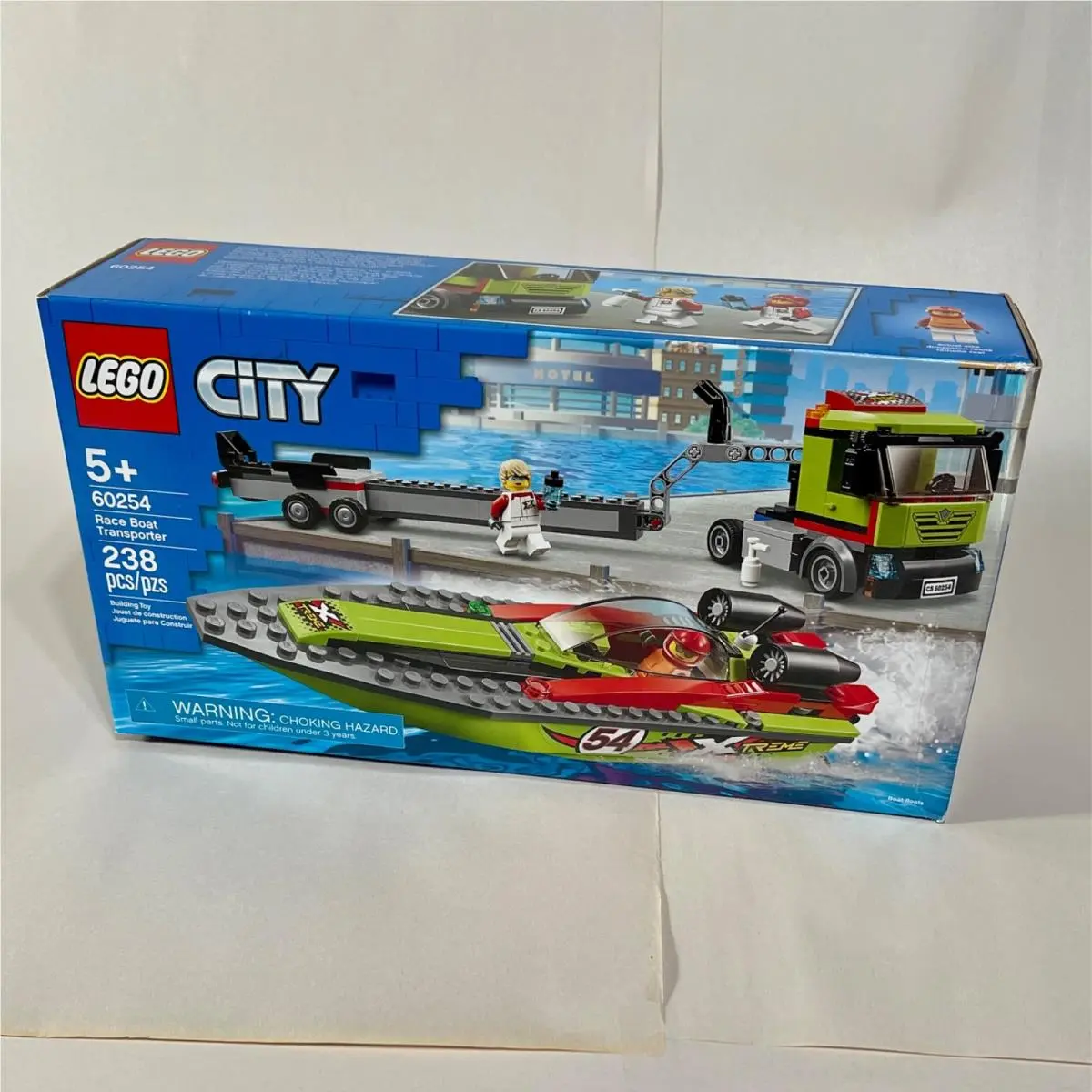 Lego City 60254 Race Boat Transporter Retired