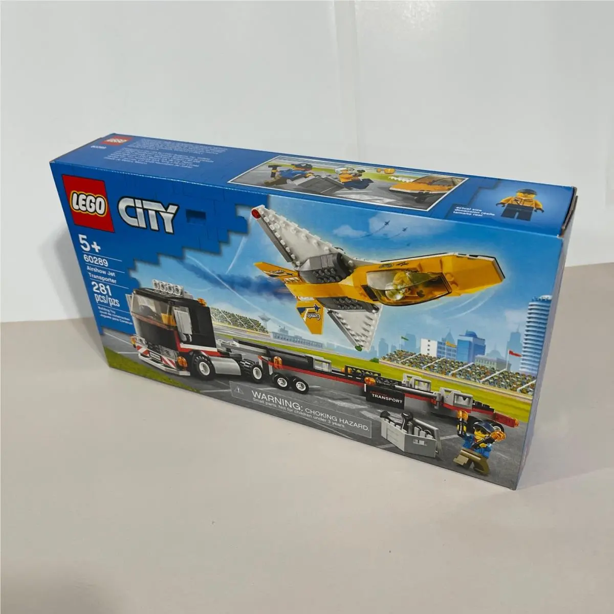 Lego City 60289 Airshow Jet Transporter Great Vehicles Set Retired