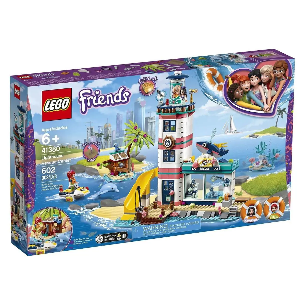 Lego Friends Lighthouse Rescue Center 41380 Building Set Ages 6+