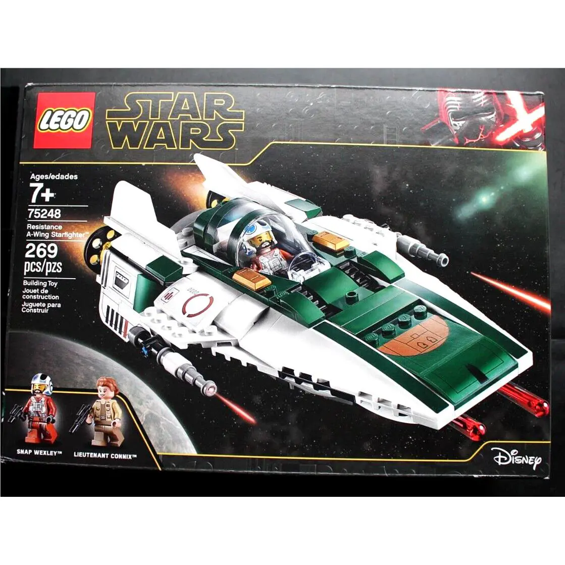 Lego Star Wars Resistance A-wing Starfighter 75248 Nrfb Retired