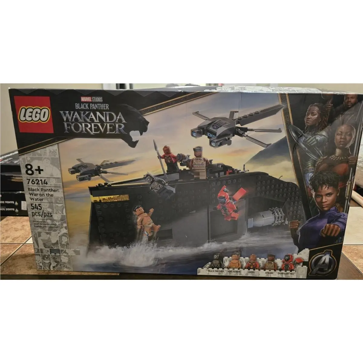 Lego - Marvel Black Panther Wakanda Forever - 76214 - War On The Water