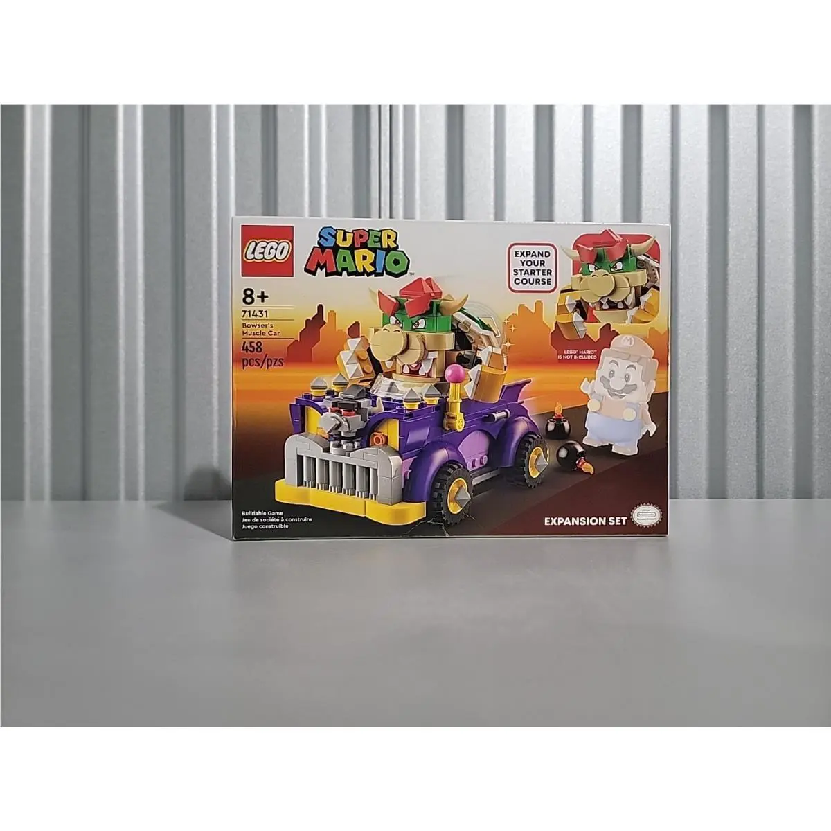 Lego Super Mario Browser`s Muscle Car Expansion Kit-71431