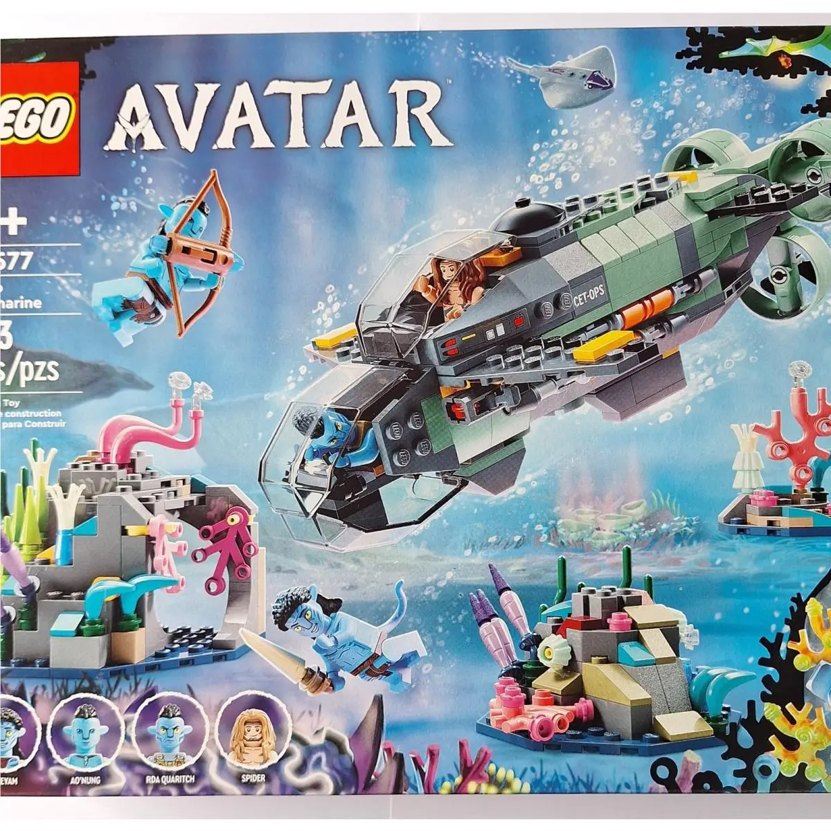 Lego 75577 Mako Submarine Avatar The Way of Water