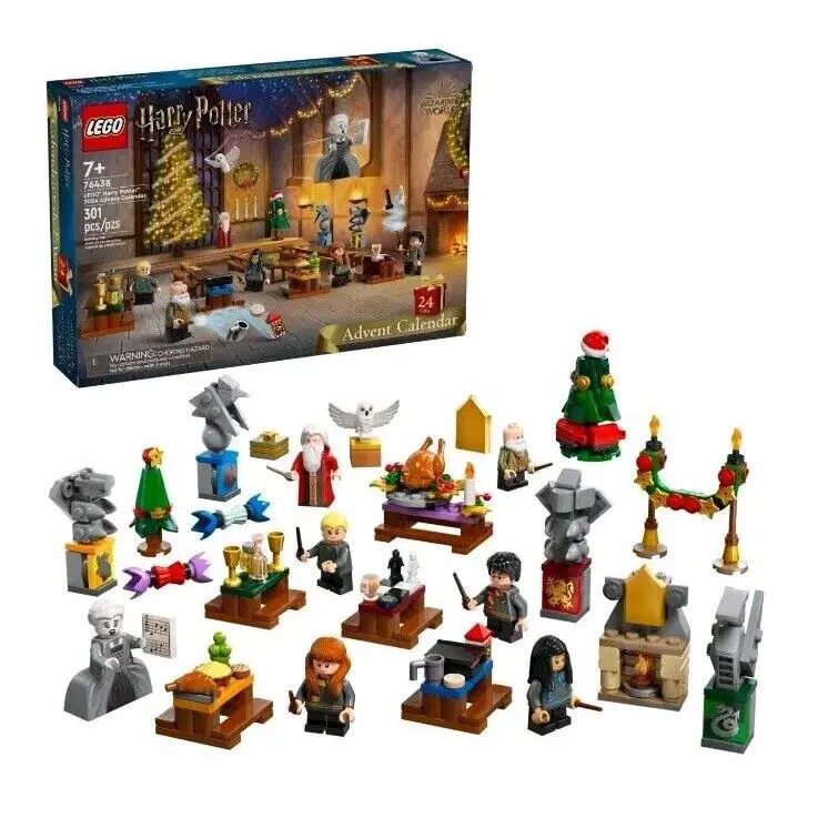 Lego Harry Potter Advent Calendar 76438 Toy Building Kit 301 Pcs