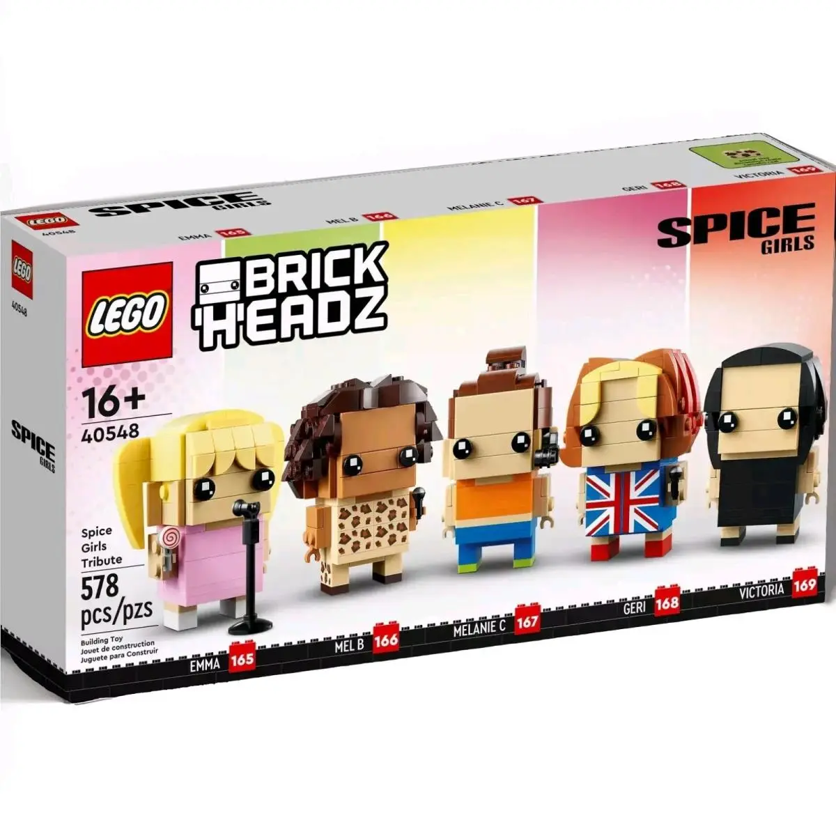 Lego 40548 Spice Girls Tribute Emma Mel Melanie Geri Victoria