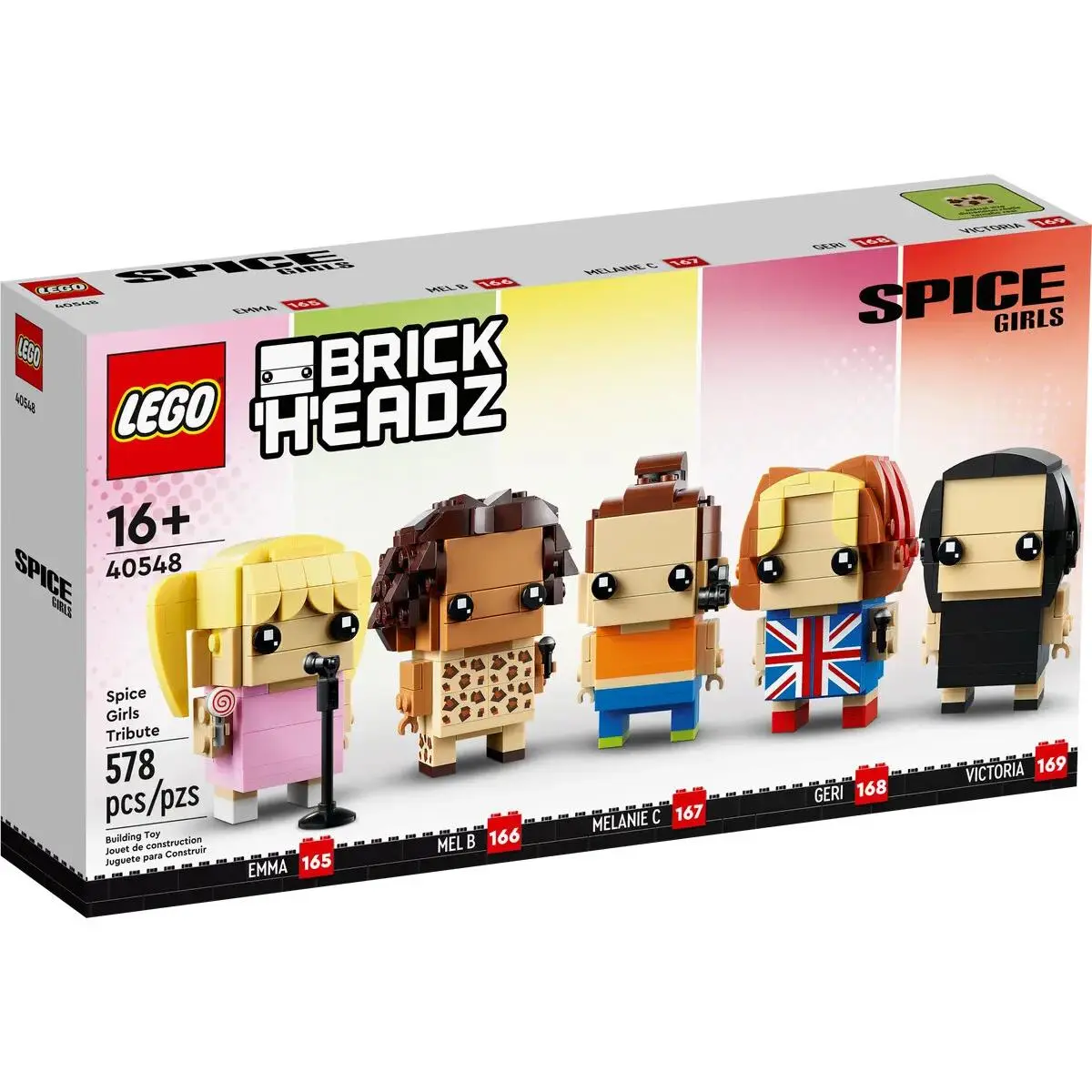 Lego Brickheadz: Spice Girls Tribute 40548 Retired Set