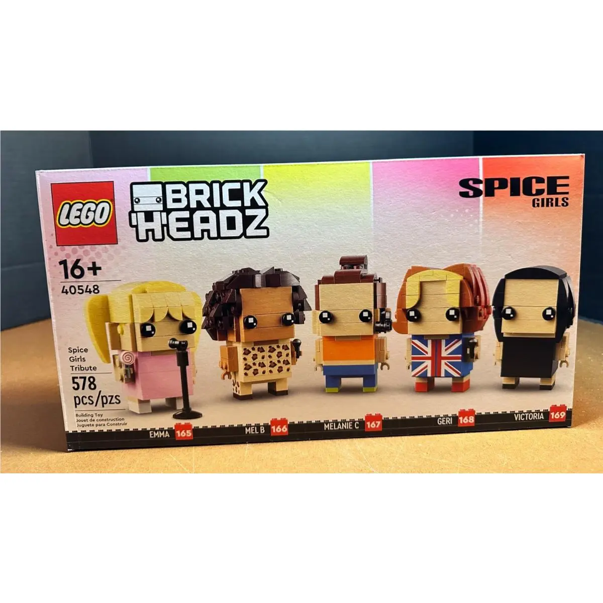 Lego 40548 Spice Girls Tribute Brickheadz Set - - Retired