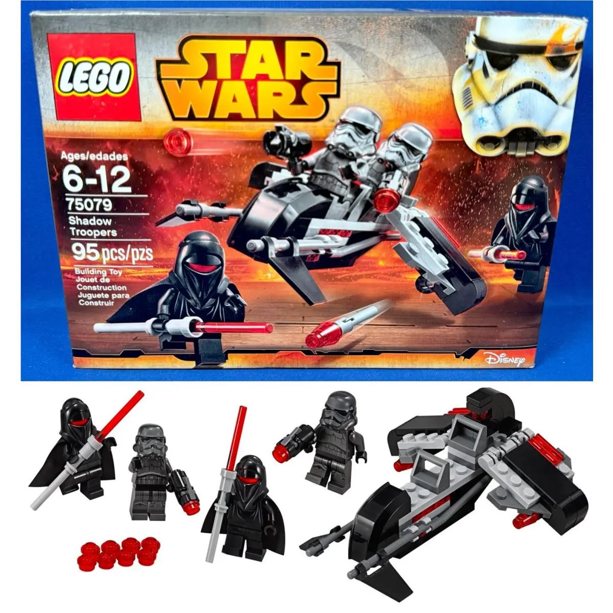 Shadow Troopers - Star Wars Lego 75079 Shadow Guards - Speeder Seats 2
