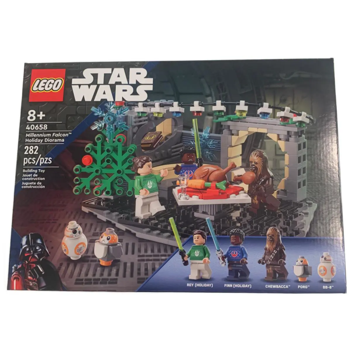 Lego 40658 Star Wars Millennium Falcon Holiday Diorama Christmas Set