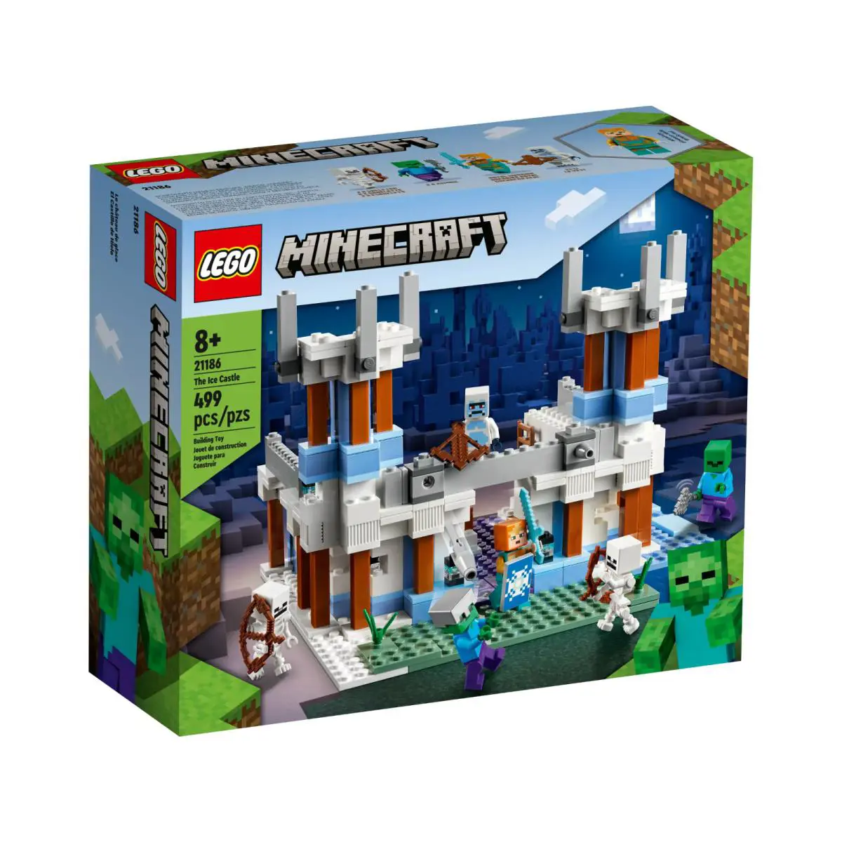 Lego Minecraft 21186 The Ice Castle
