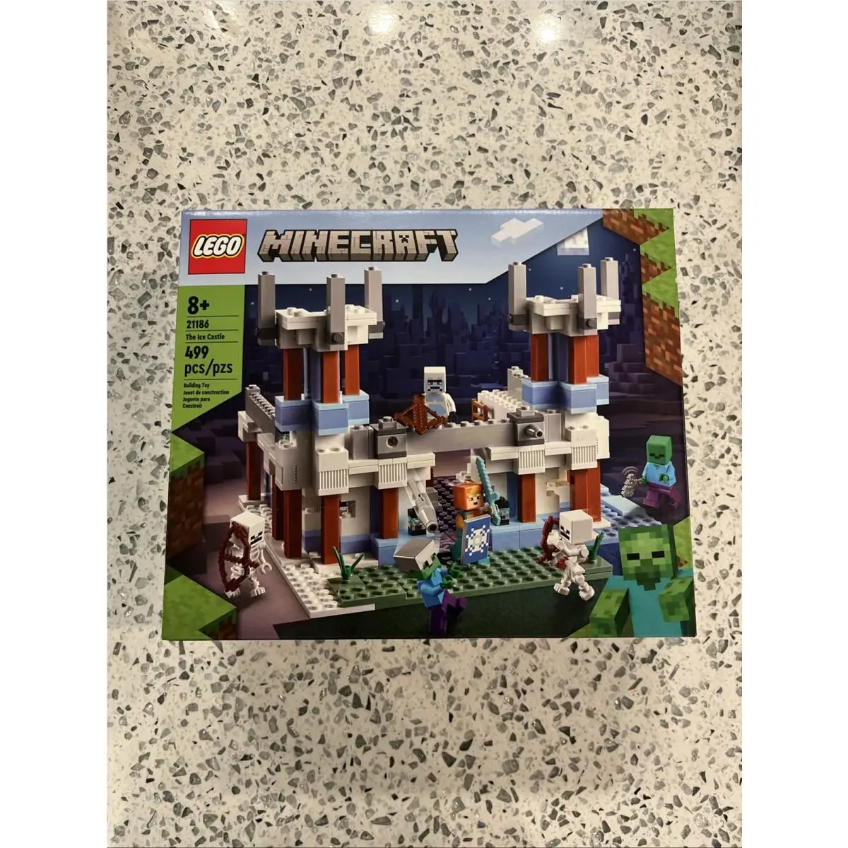 Lego Minecraft: The Ice Castle 21186