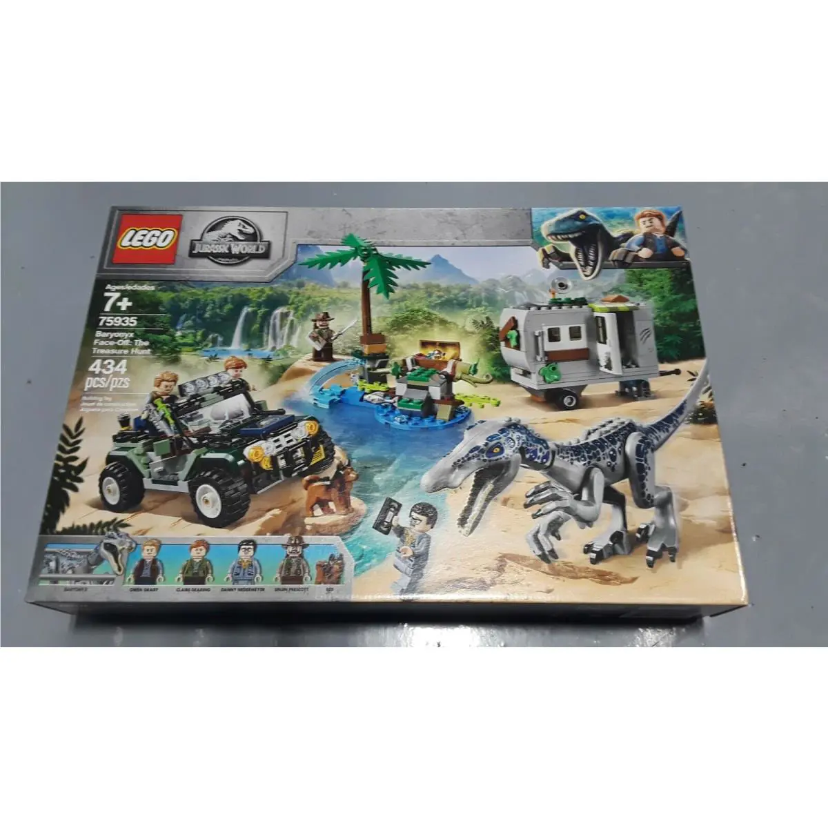 Lego Baryonyx Face-off: The Treasure Hunt Jurassic World 75935