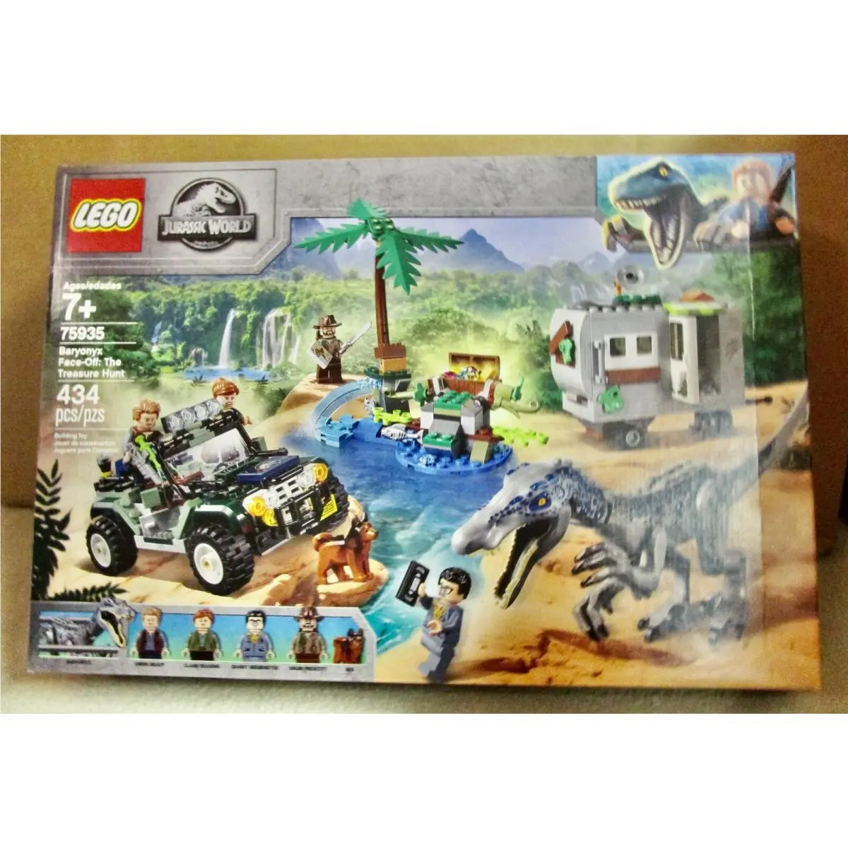 Lego Jurassic World Sets: 75935 Baryonyx Face-off: The Treasure Hunt G