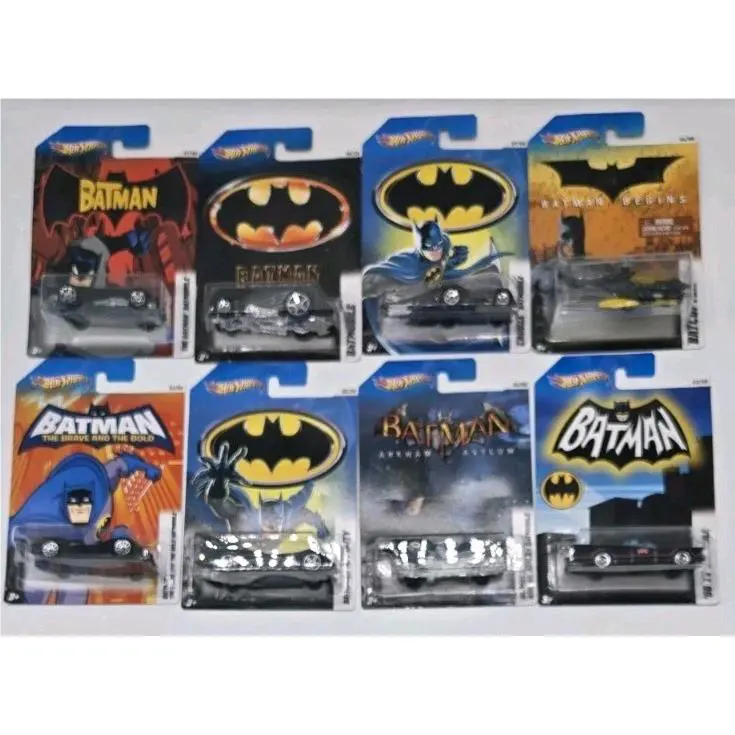 2011 DC Comics Hot Wheels Batman Complete Set of 8