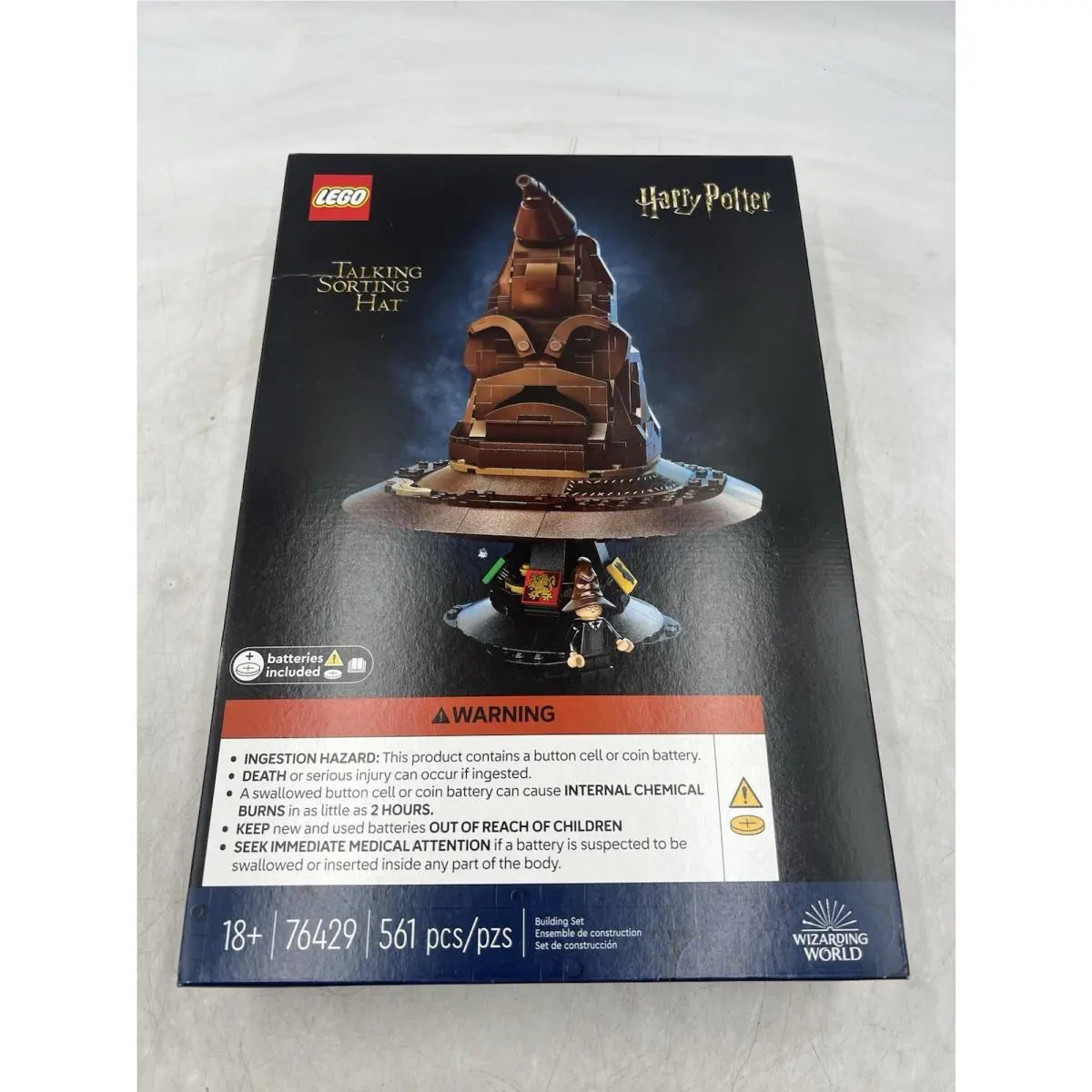 Lego Harry Potter Talking Sorting Hat 76429 561 Pcs