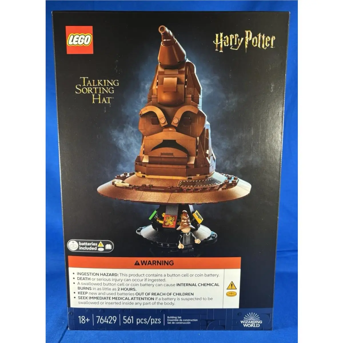 Lego Harry Potter Talking Sorting Hat 76429 Wizarding World 2024
