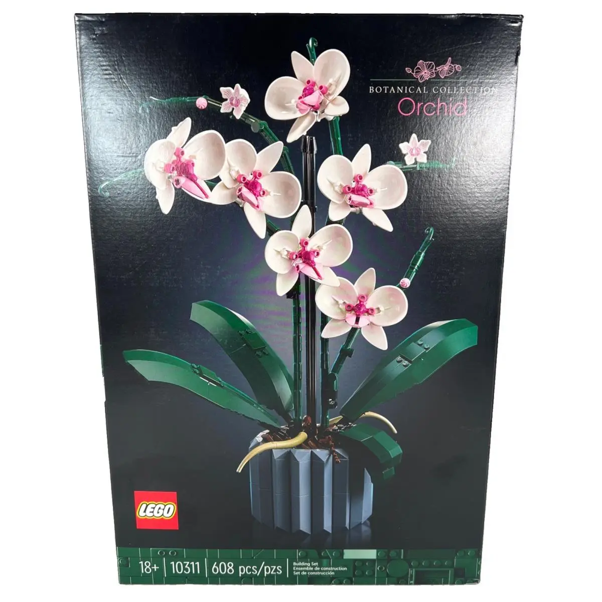 Lego Botanicals Orchid Artificial Indoor Flowers Building Set 10311