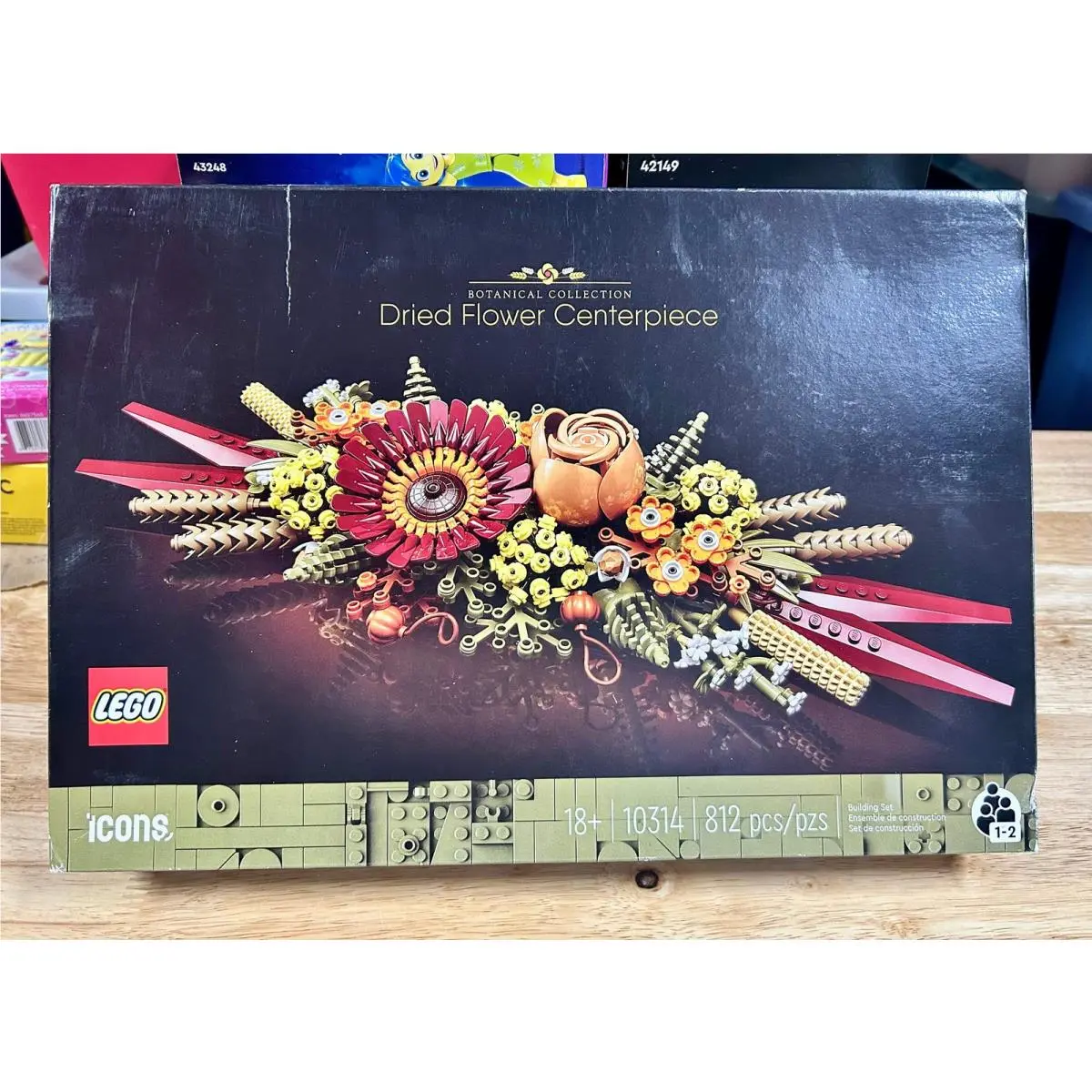 Lego 10314 Icons Dried Flower Centerpiece Building Set 375283