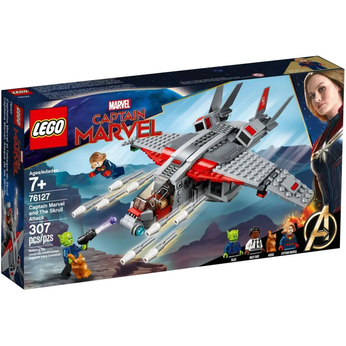 Lego Marvel: Captain Marvel and The Skrull Attack 76127