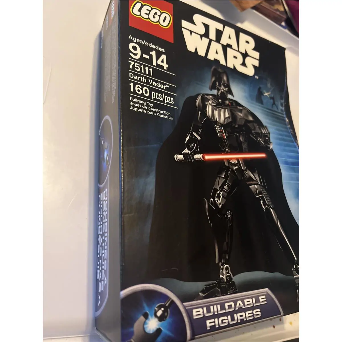Lego 75111 Disney Star Wars Darth Vader Dented Box