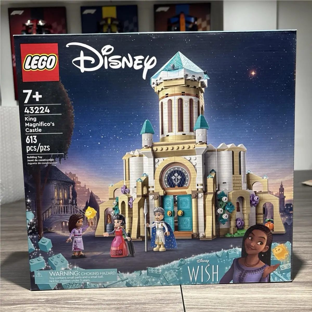 Lego 43224 Disney Wish Movie King Magnifico`s Castle Building Set Asha Dahlia