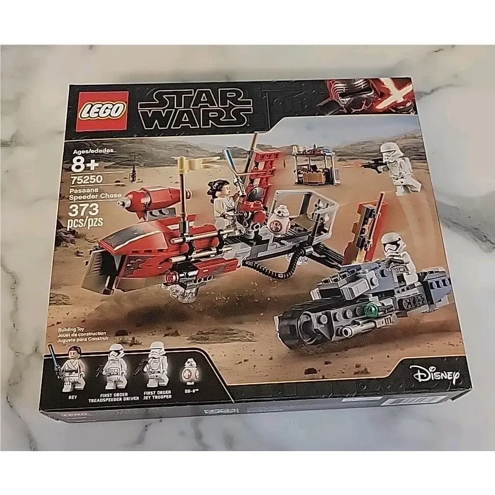 Lego Star Wars Pasaana Speeder Chase Set 75250 Retired