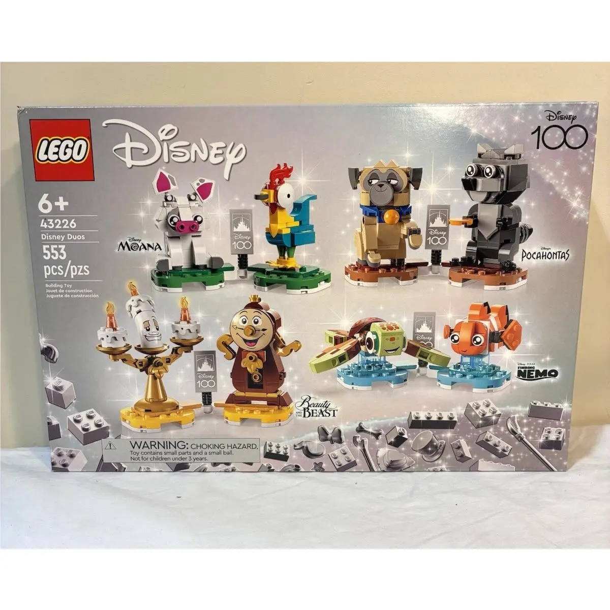 Lego 43226 Disney Duos 100th Anniversary Retired Set