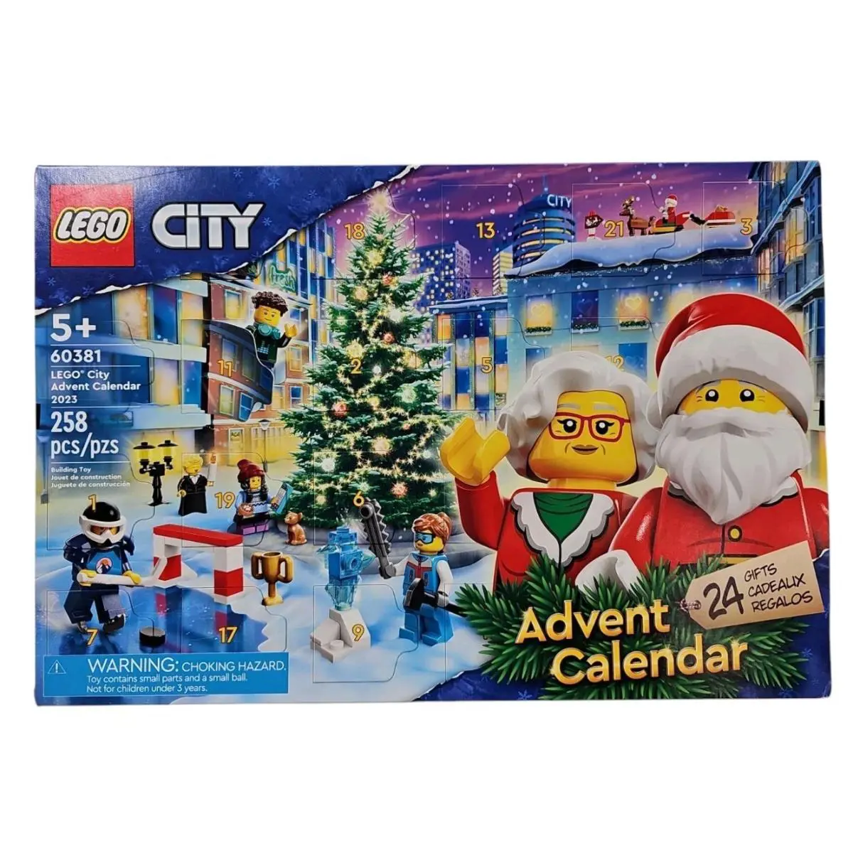 Lego City : Official Advent Christmas Calendar 60381 Retired