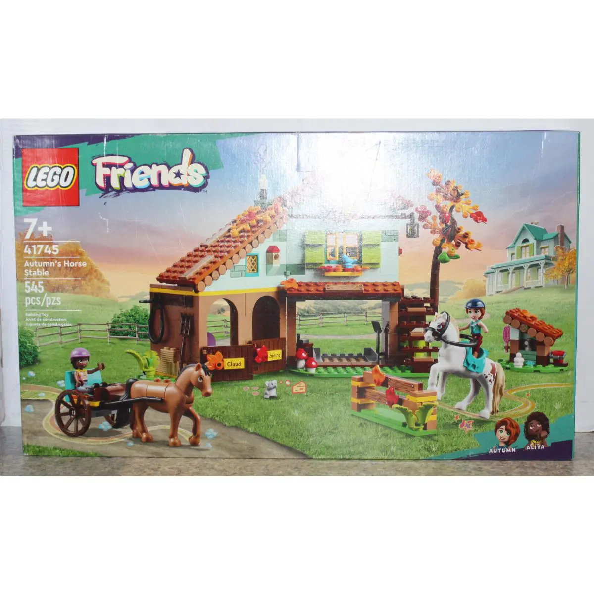 Lego Friends Autumn’s Horse Stable 41745 Building Toy Set 545 Pcs 7+ AO4065900