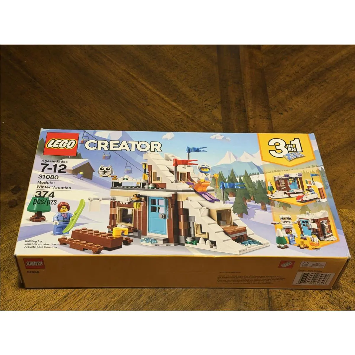 Lego 31080 Creator 3in1 Modular Winter Vacation 2018